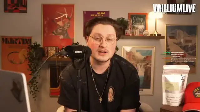 Frame from Will Sexton's video "I'm Leaving MAGA..." at 33:25, 2026-03-22. Will on camera.